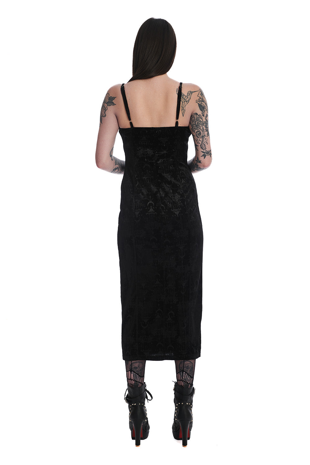 Banned Apparel - Chandelier Slit Dress