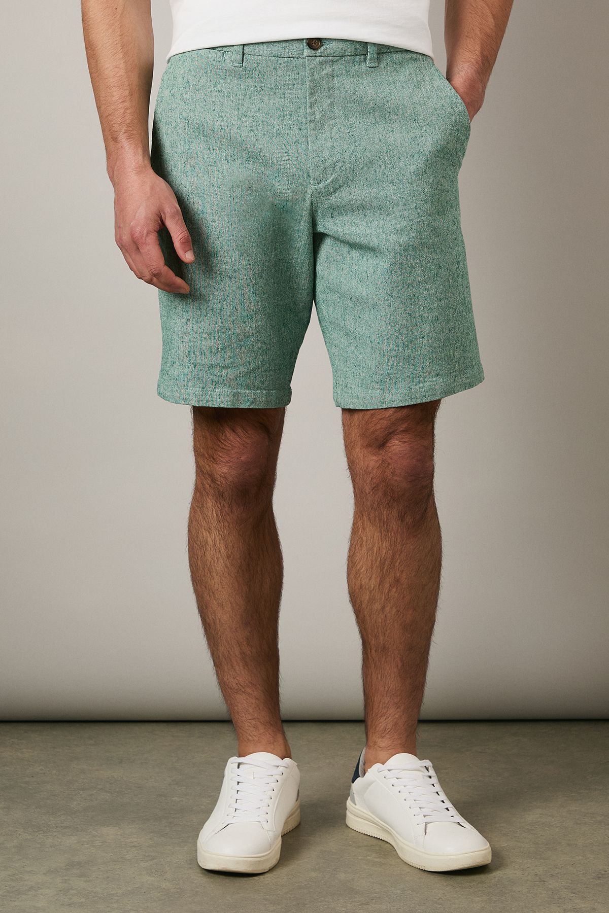 Green Premium Summer Chino Shorts
