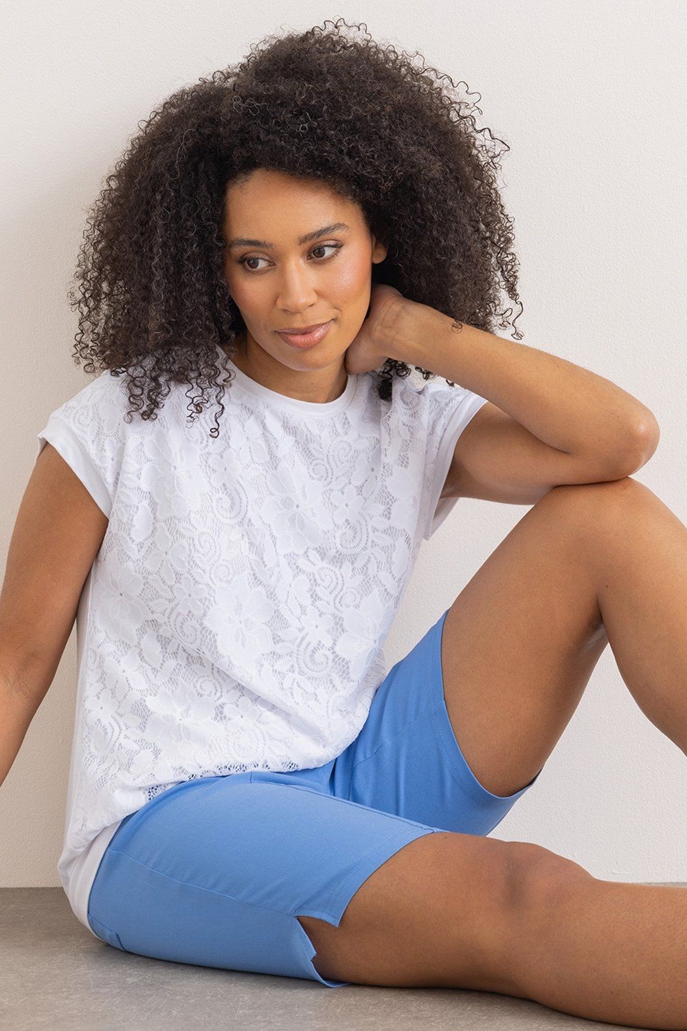 Embellished Pull On Shorts