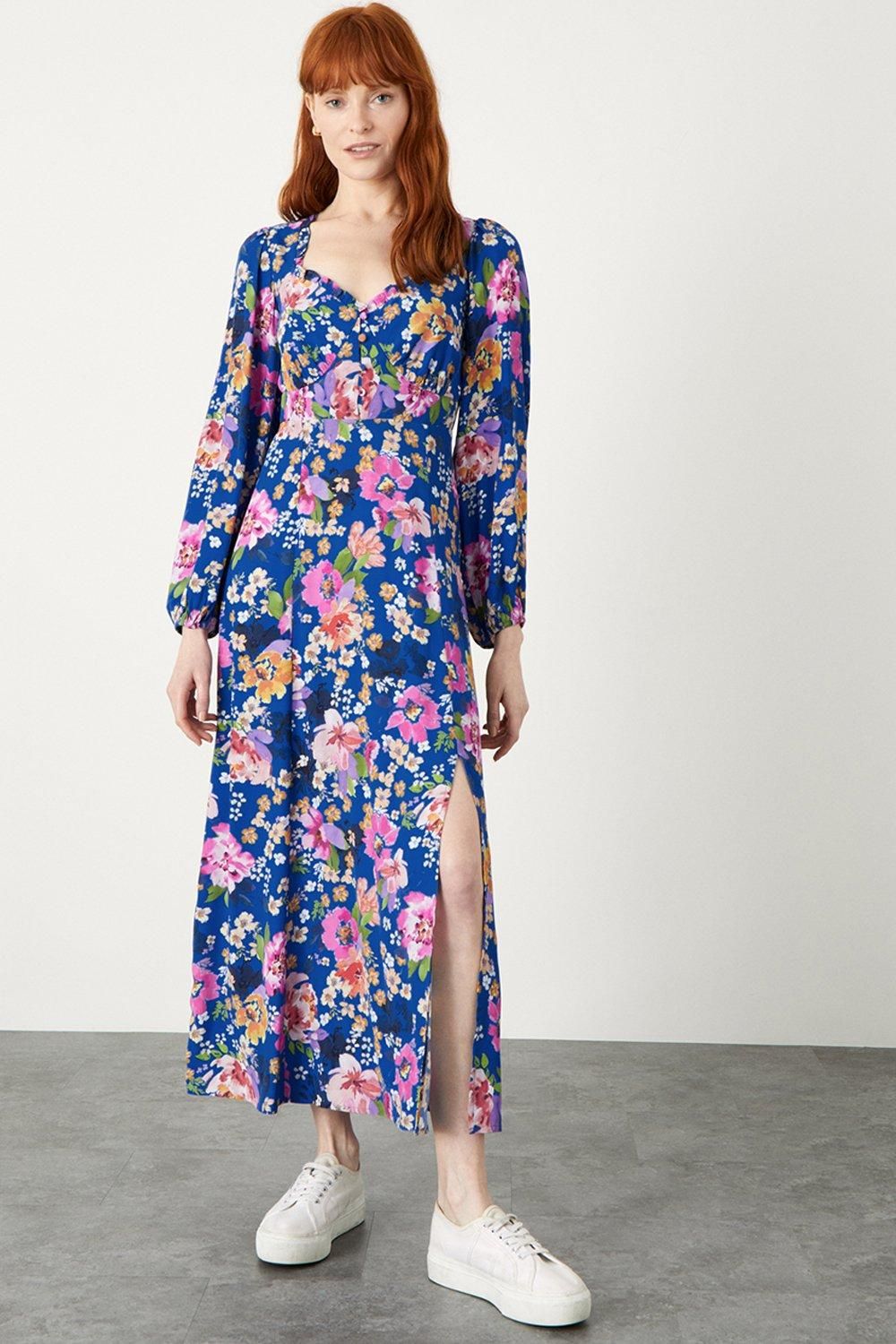 'Florella' Floral Midi Dress