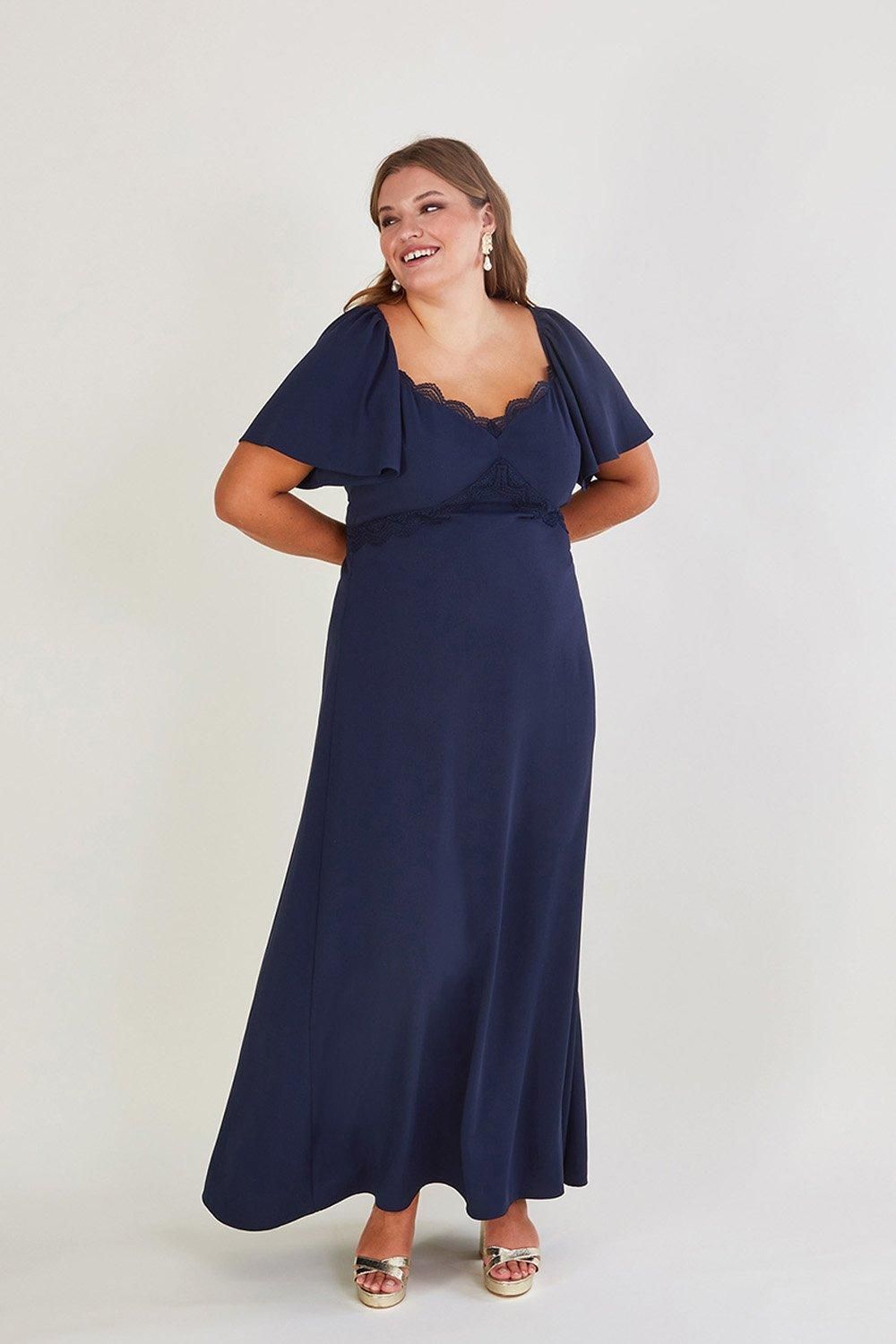 'Charlotte' Crepe Maxi Dress
