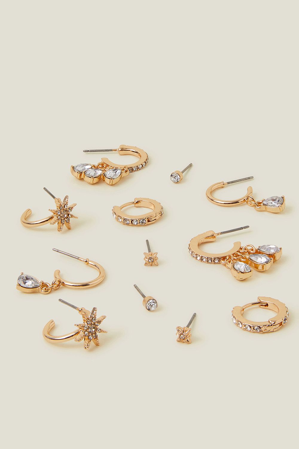 12-Pack Celestial Sparkle Earrings