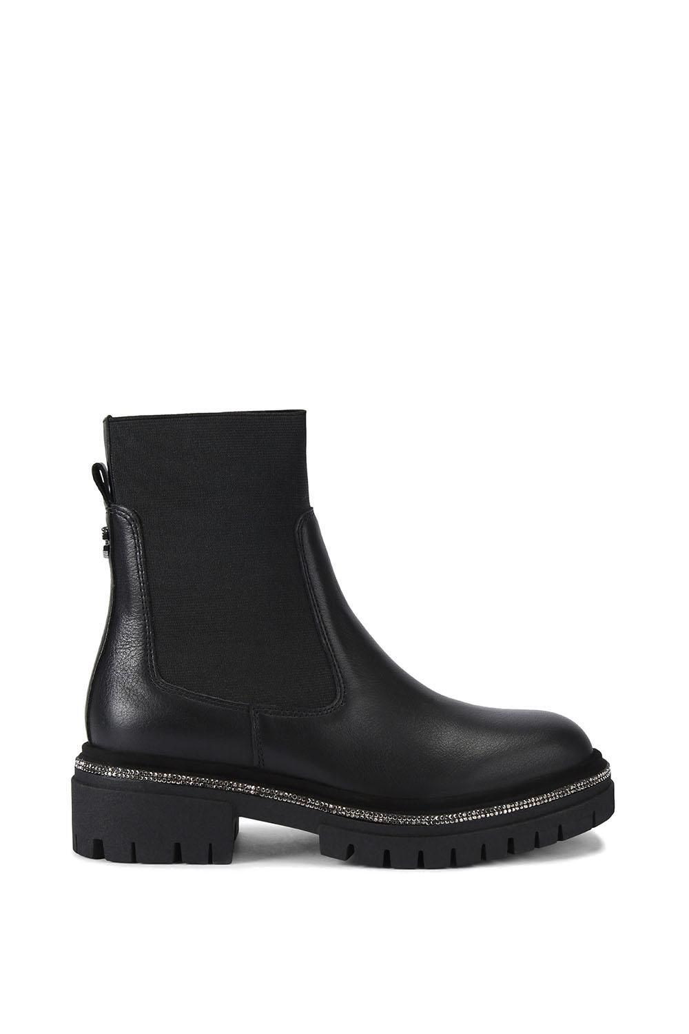 'Dazzle Ankle 2' Leather Boots