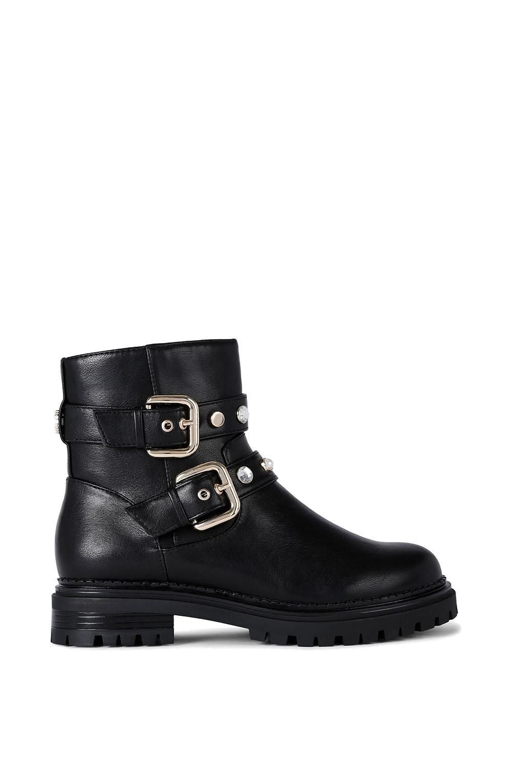 'Caution Biker Jewel'  Boots