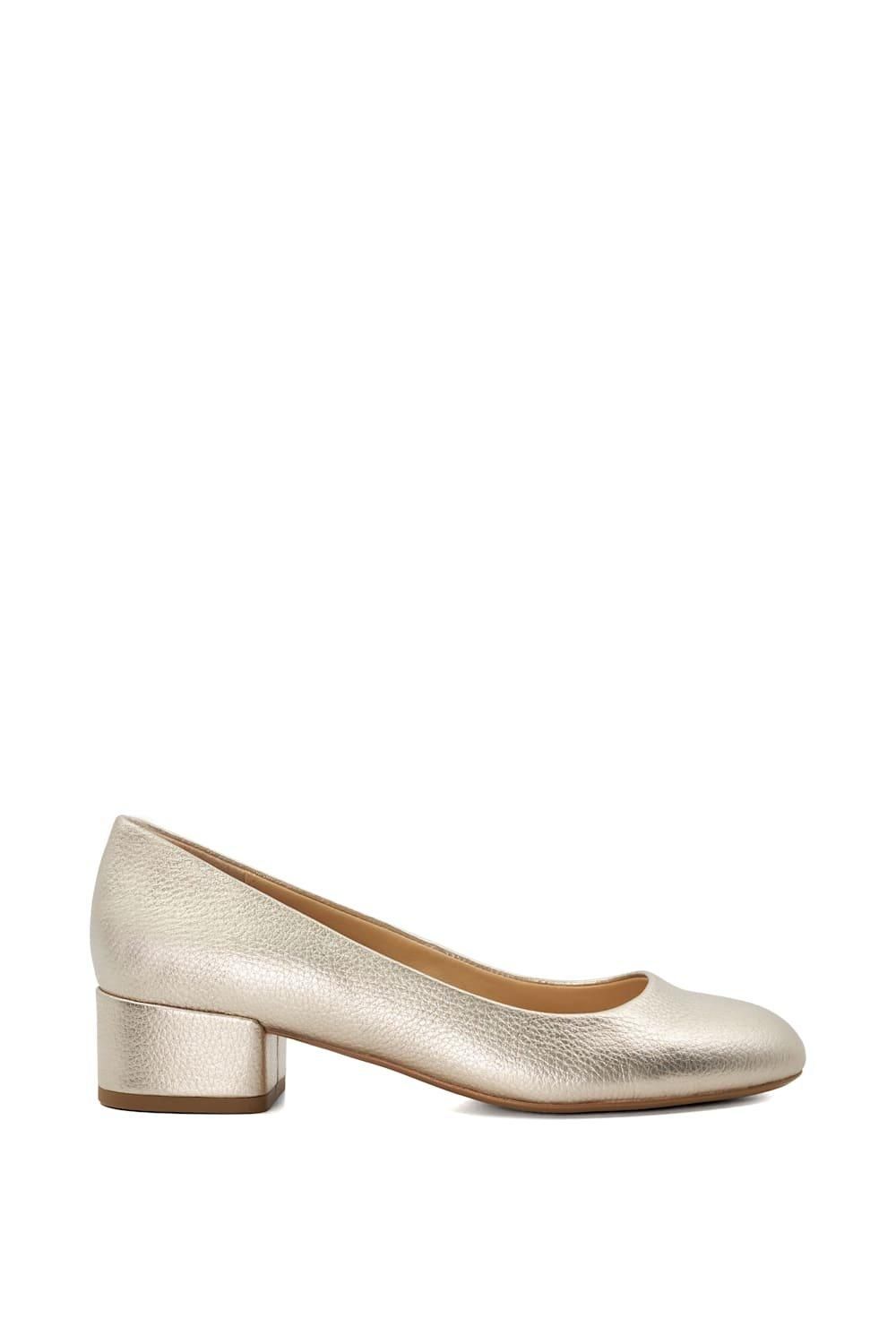 'Bracket' Leather Court Shoes