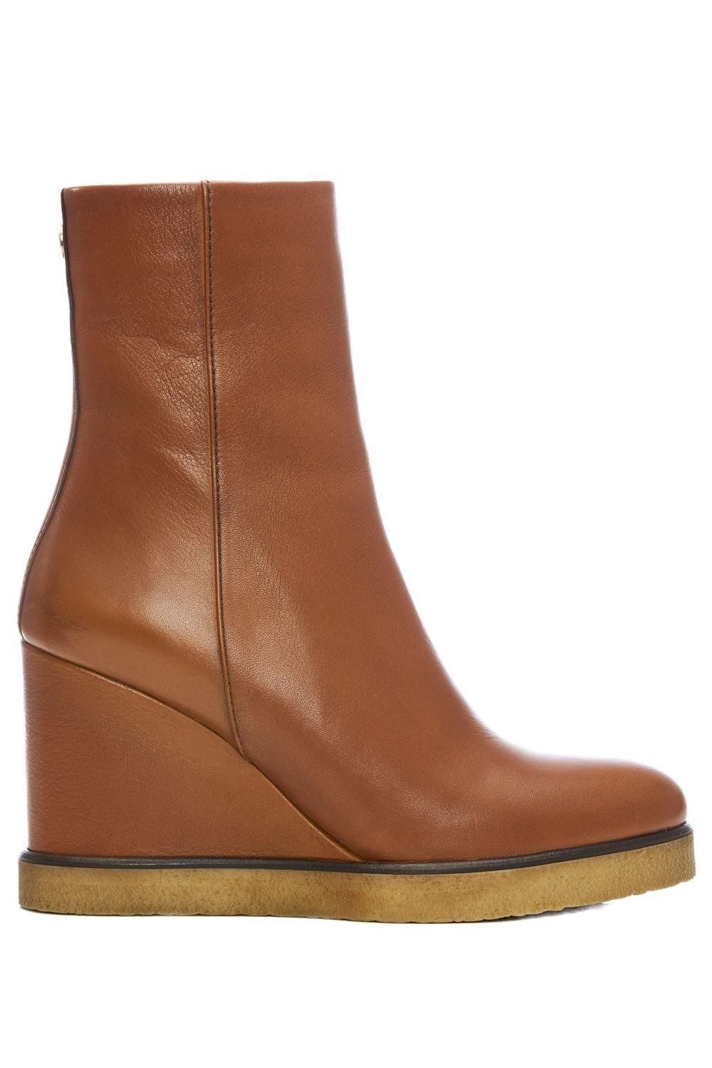 'Ambaline' Leather Ankle Boots