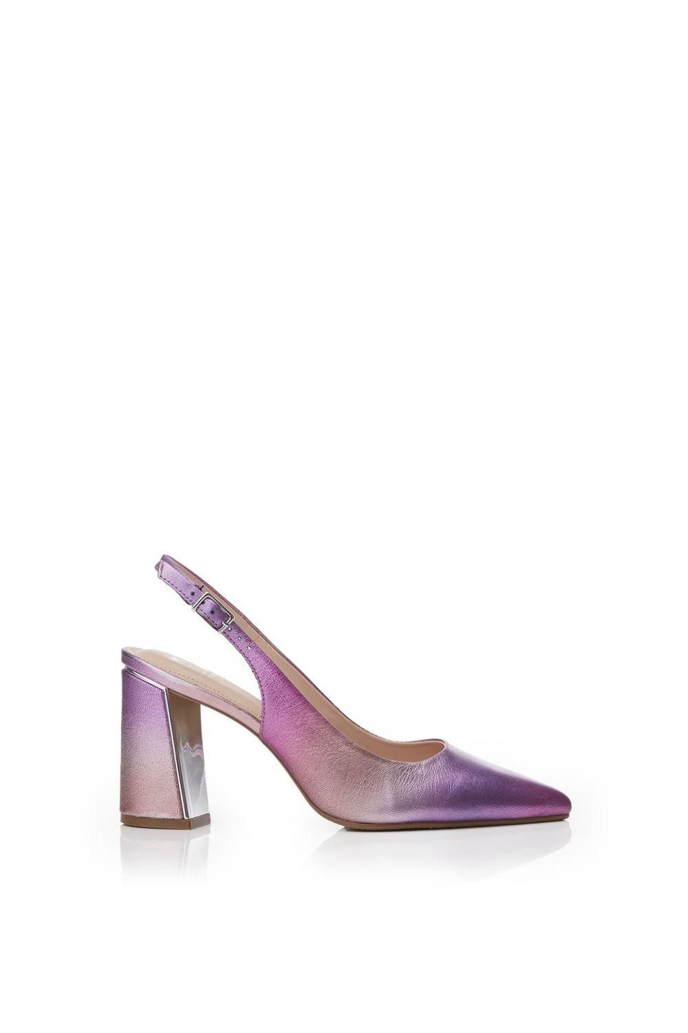 'Denize' Leather Court Shoes