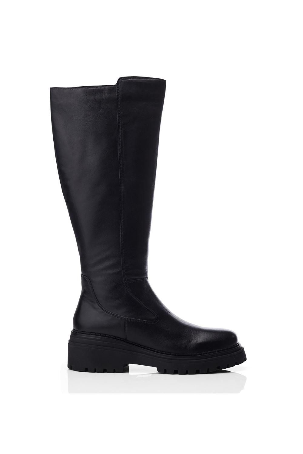 'Gracelynne' Leather Biker Boots