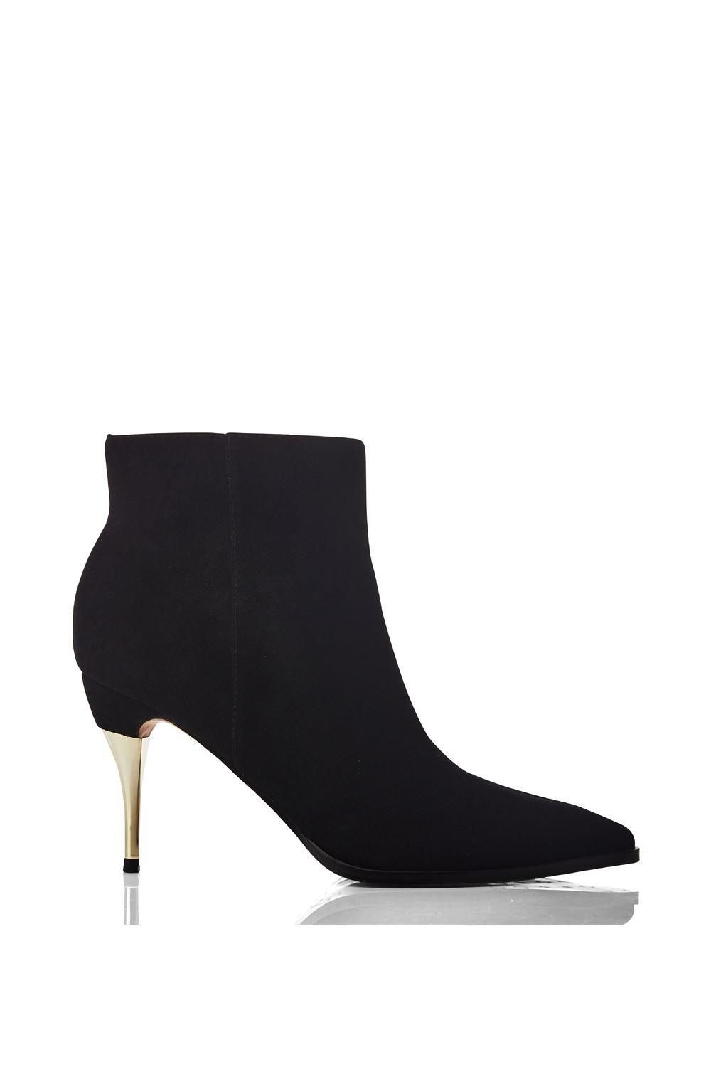 'Keri' Suede Heeled Boots