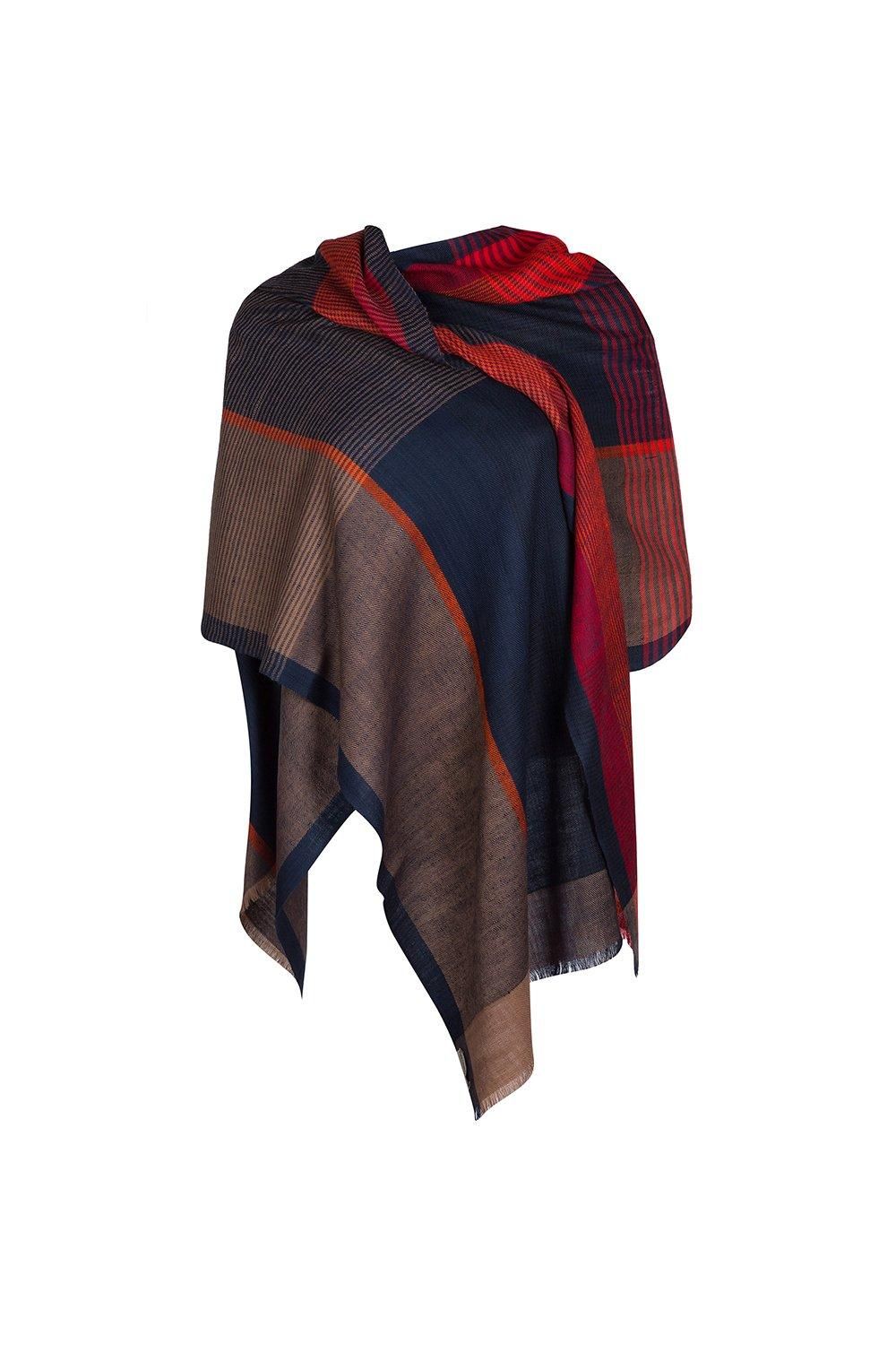 'Quasar' Cashmere & Merino Wool Shawl Wrap
