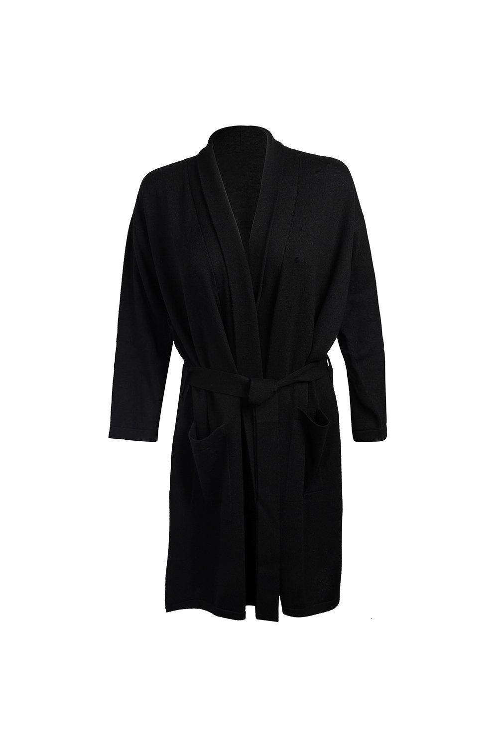 'Hallbeck' Cashmere & Merino Wool Small Dressing Gown