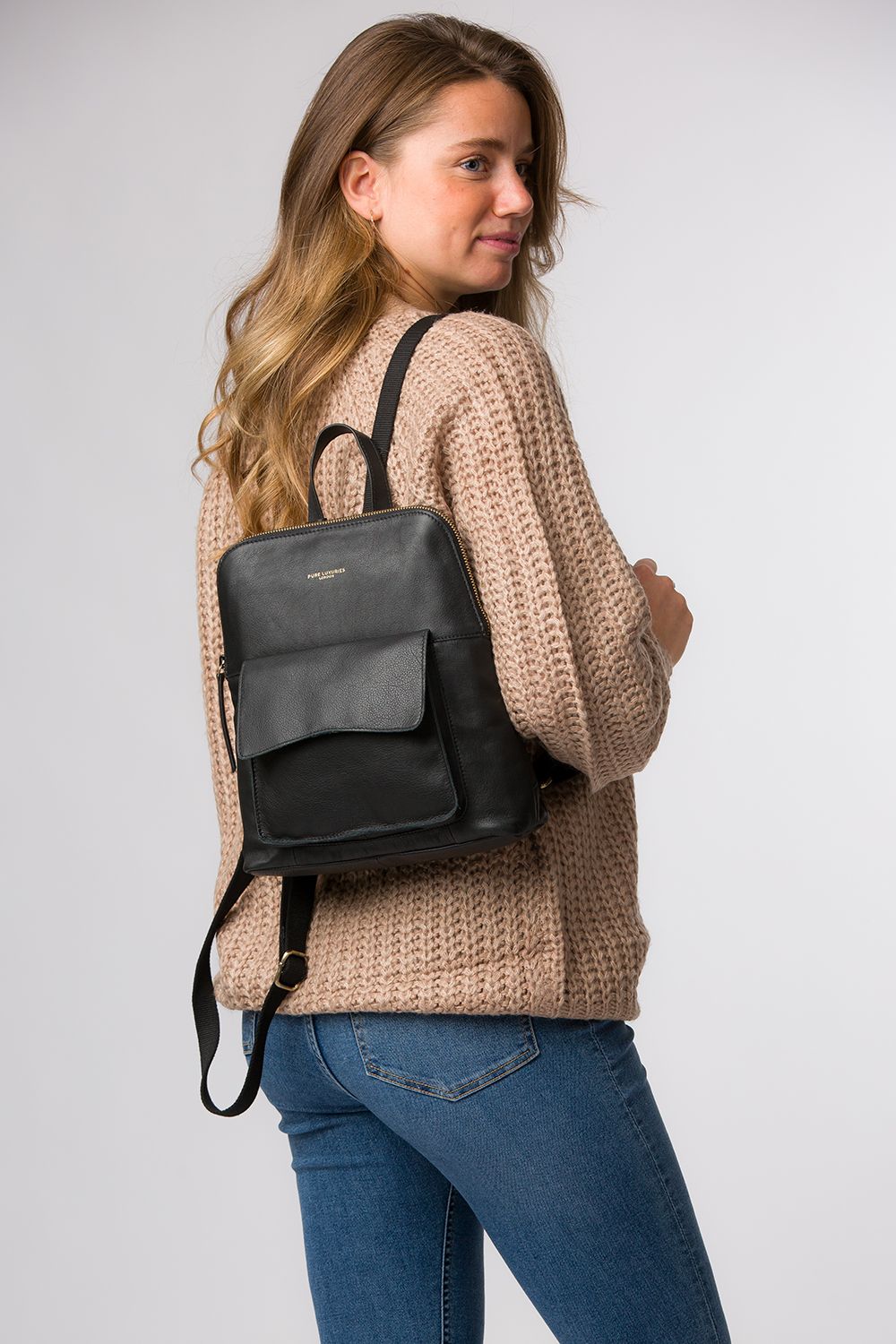 'Harrogate' Leather Backpack
