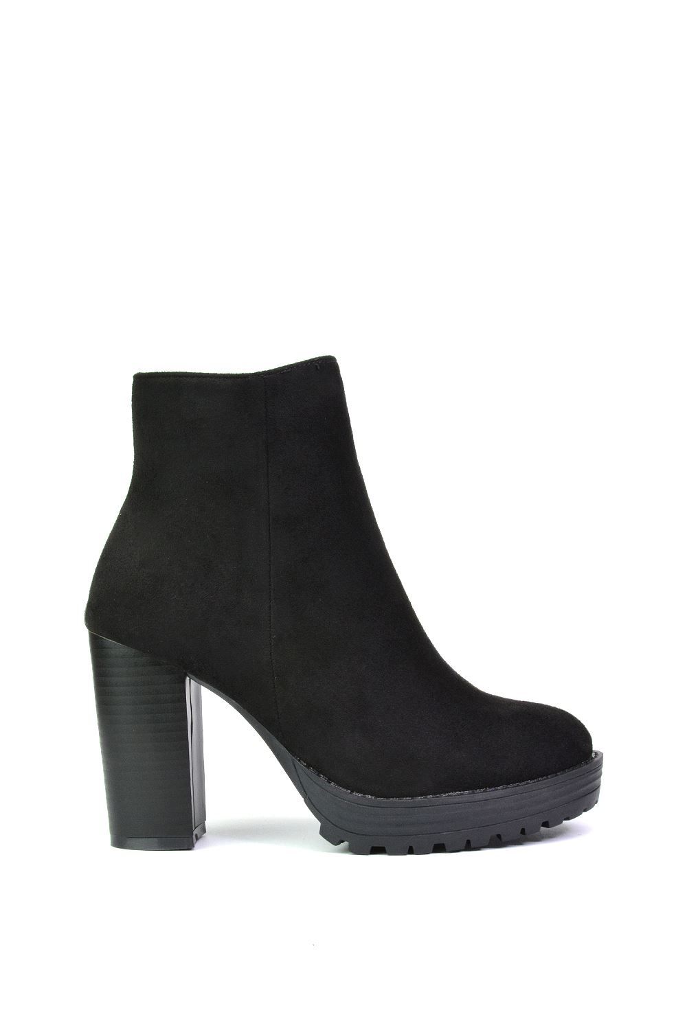 ''Cole' Ankle Boots With Platform Heel