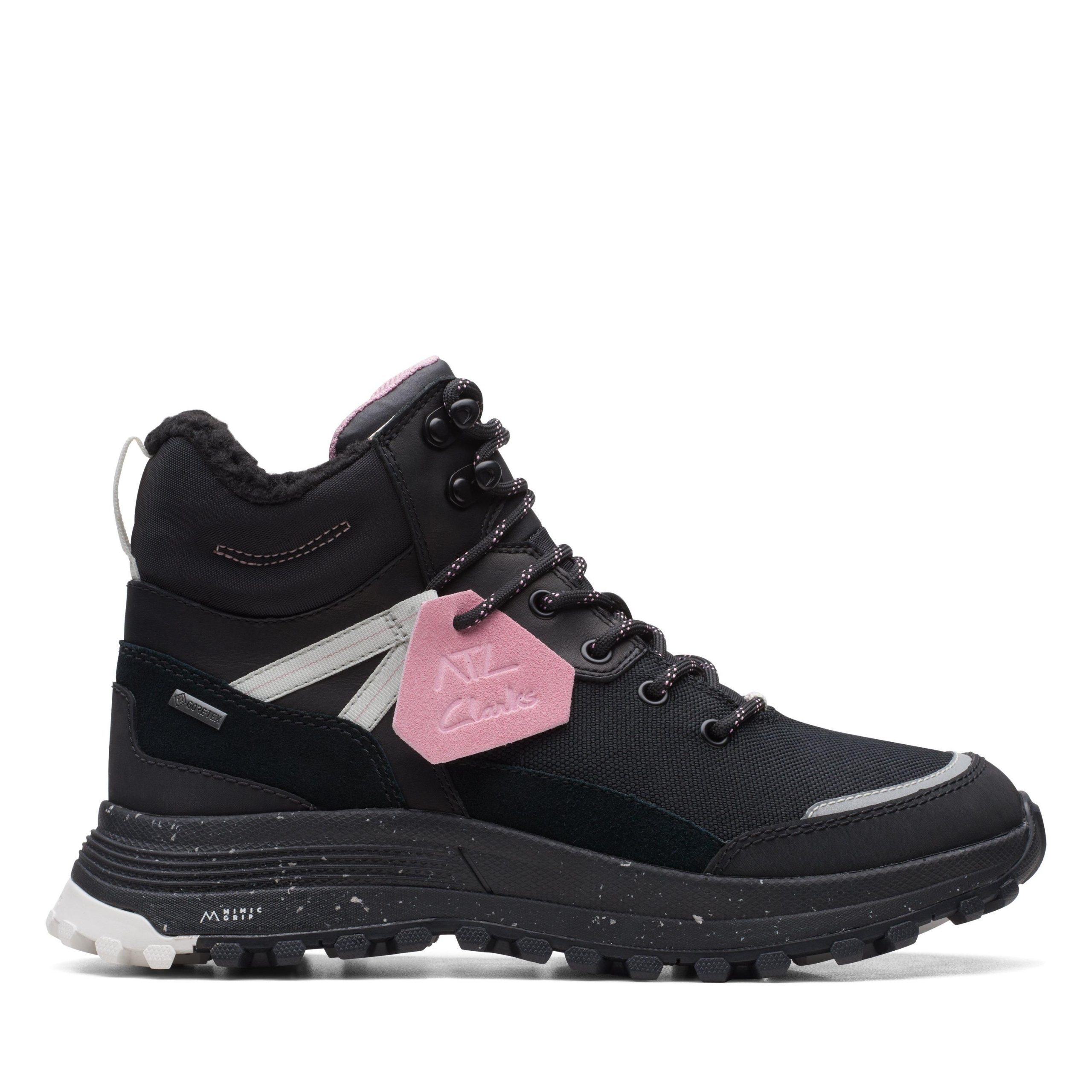 ATL Trek Sky GORE-TEX Black Warmlined Leather Ankle Boots