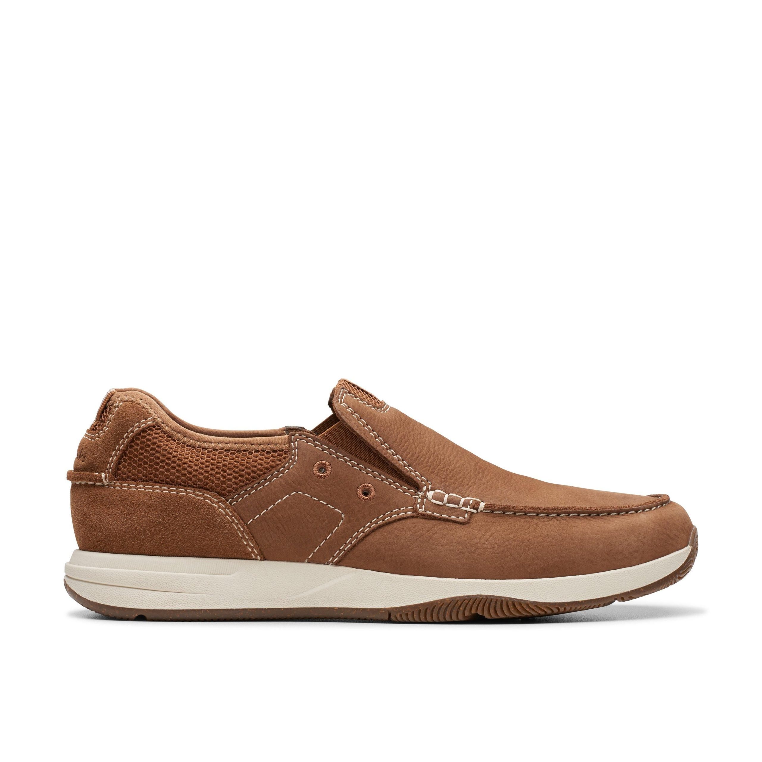 Sailview Step Loafer Light Tan Nubuck Boat Shoes