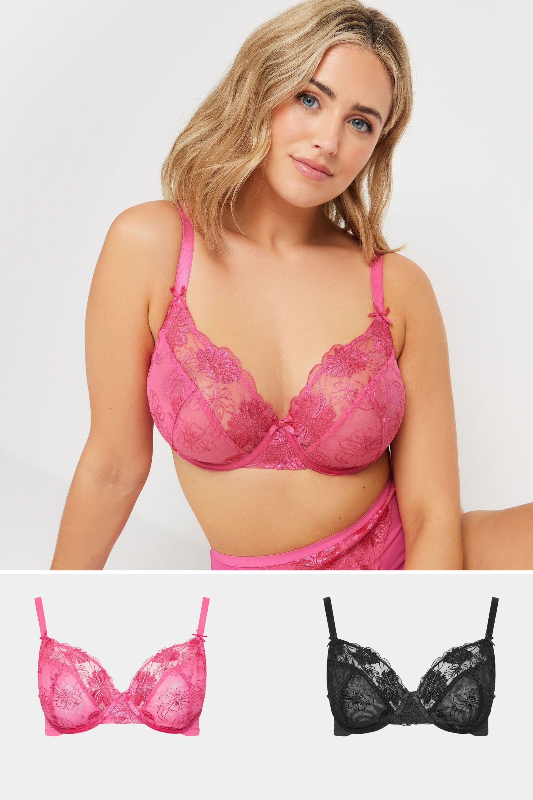 2 Pack Non-Padded Bras
