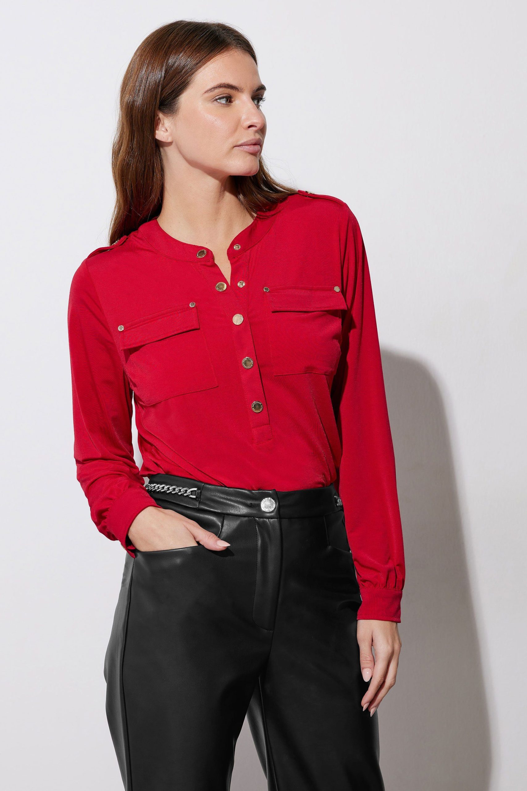 Military Button Shirt