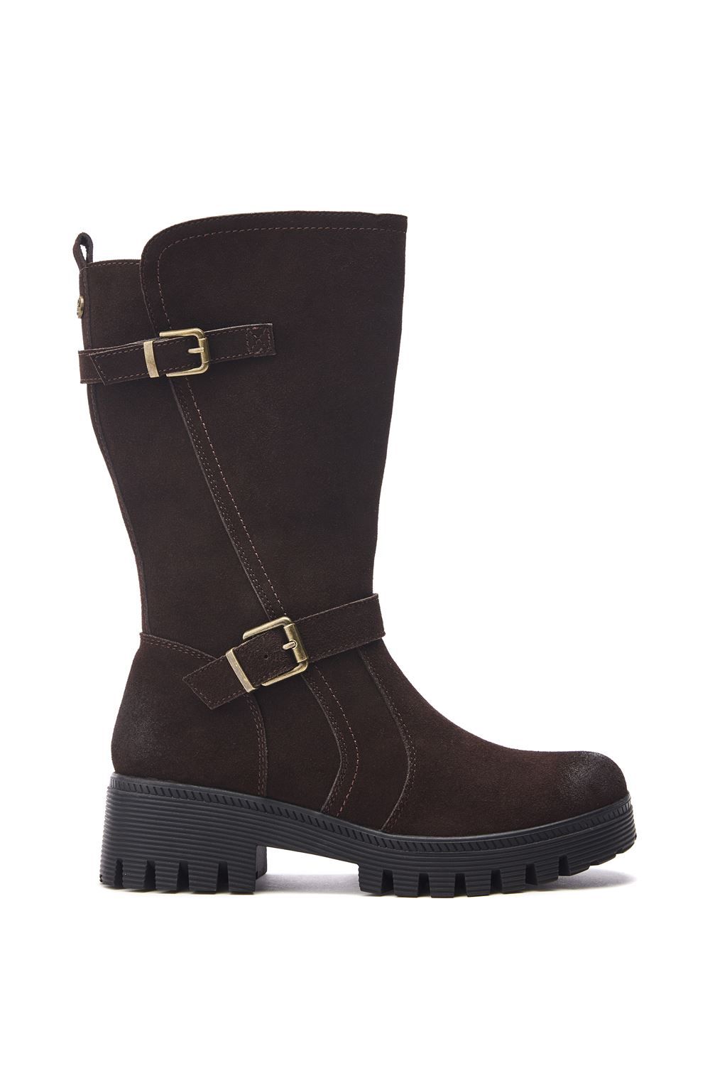 'Farrar' Suede Mid Calf Boots