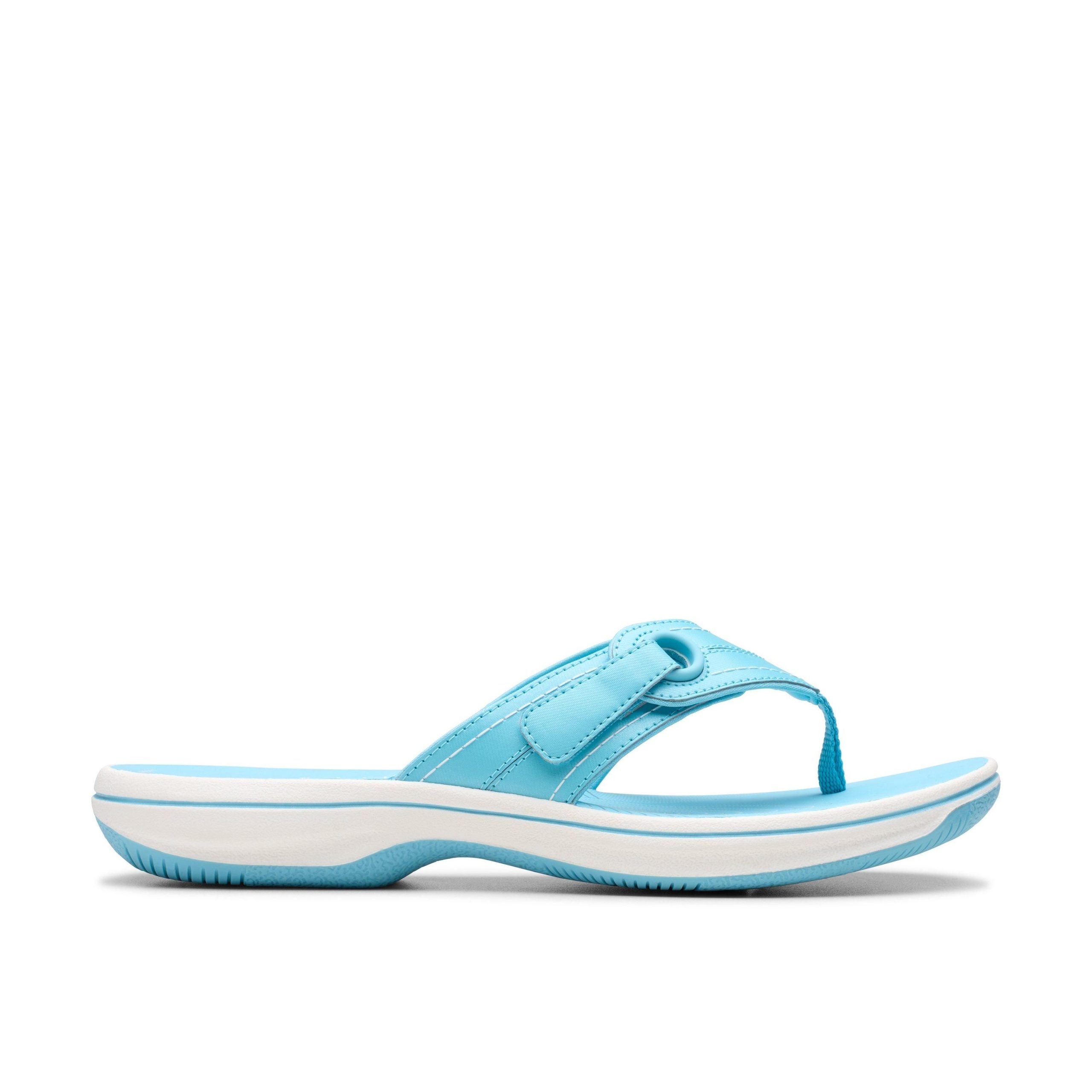 Brinkley Reyna Sky Blue Flip Flops