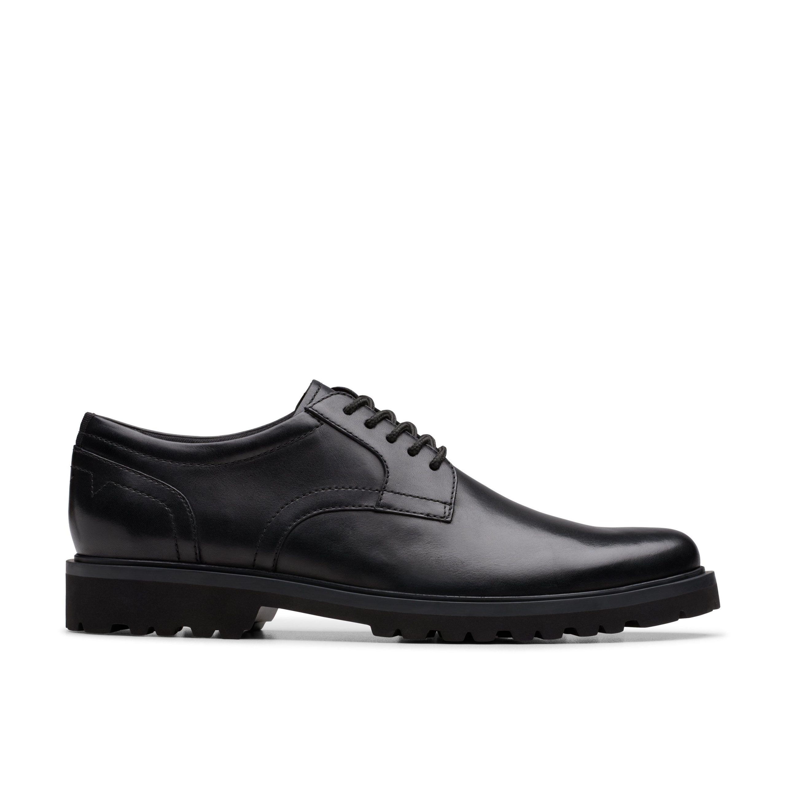 Berwick Lace Black Leather Shoes