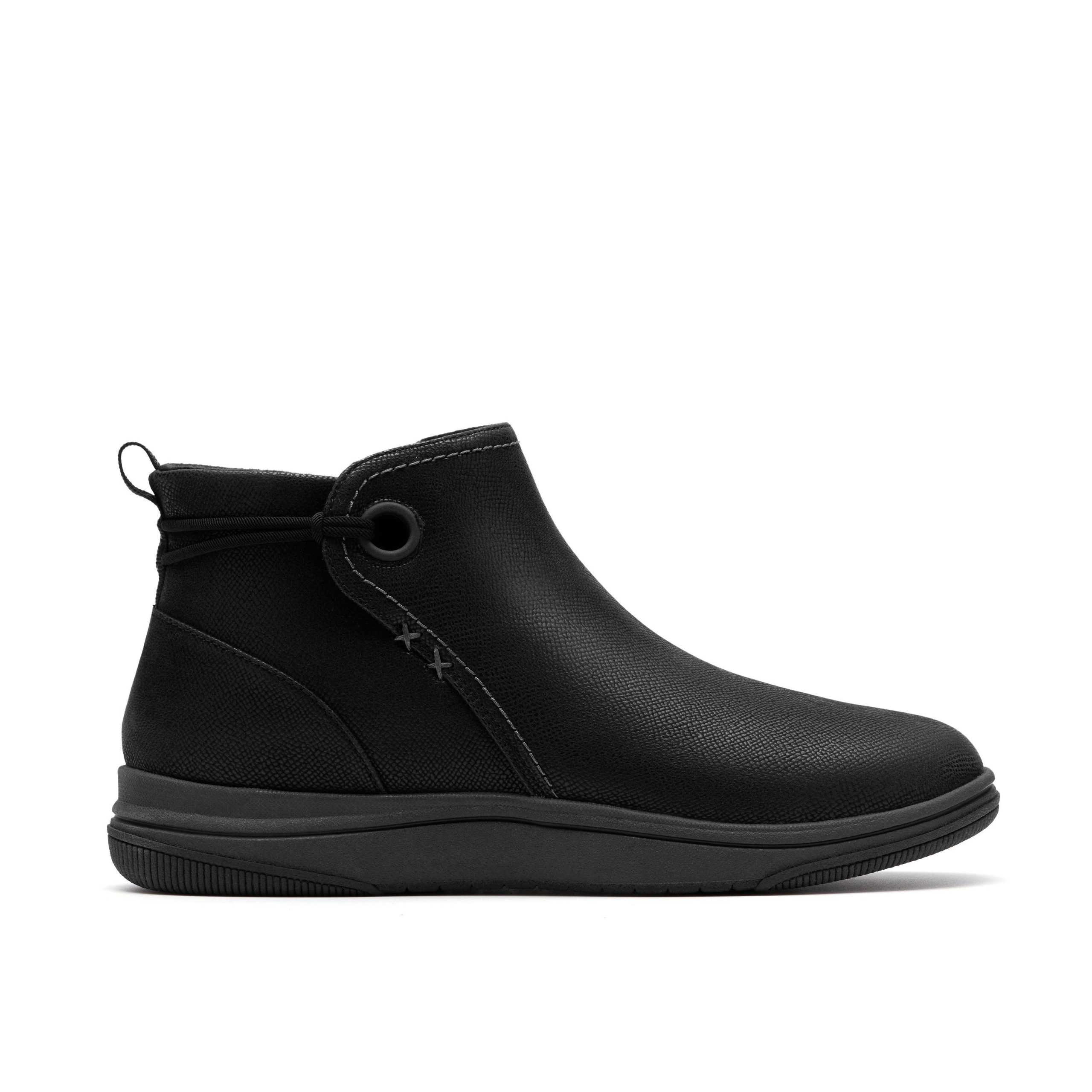 Brinkley Derby Black Ankle Boots