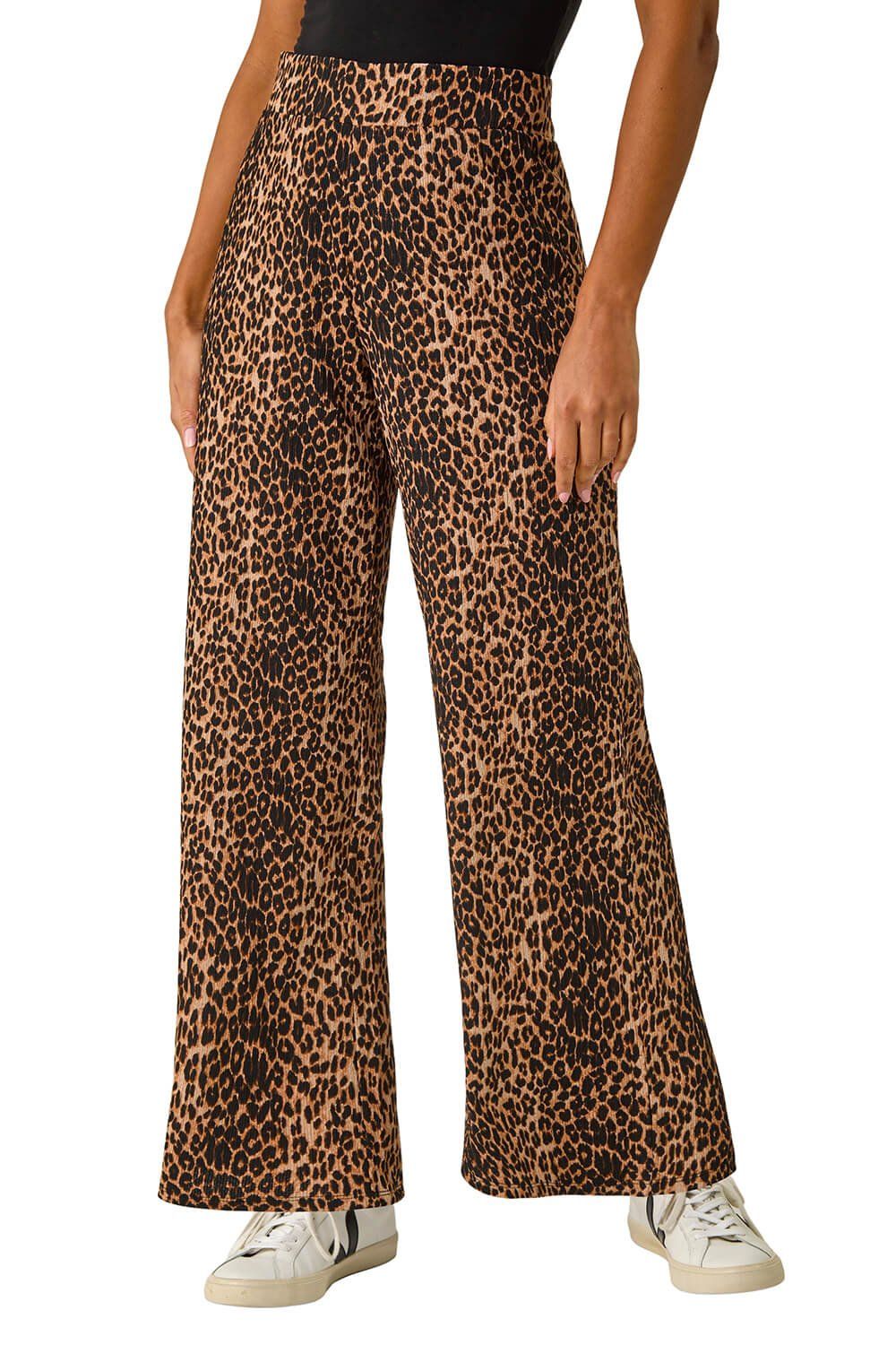 Animal Print Stretch Trouser