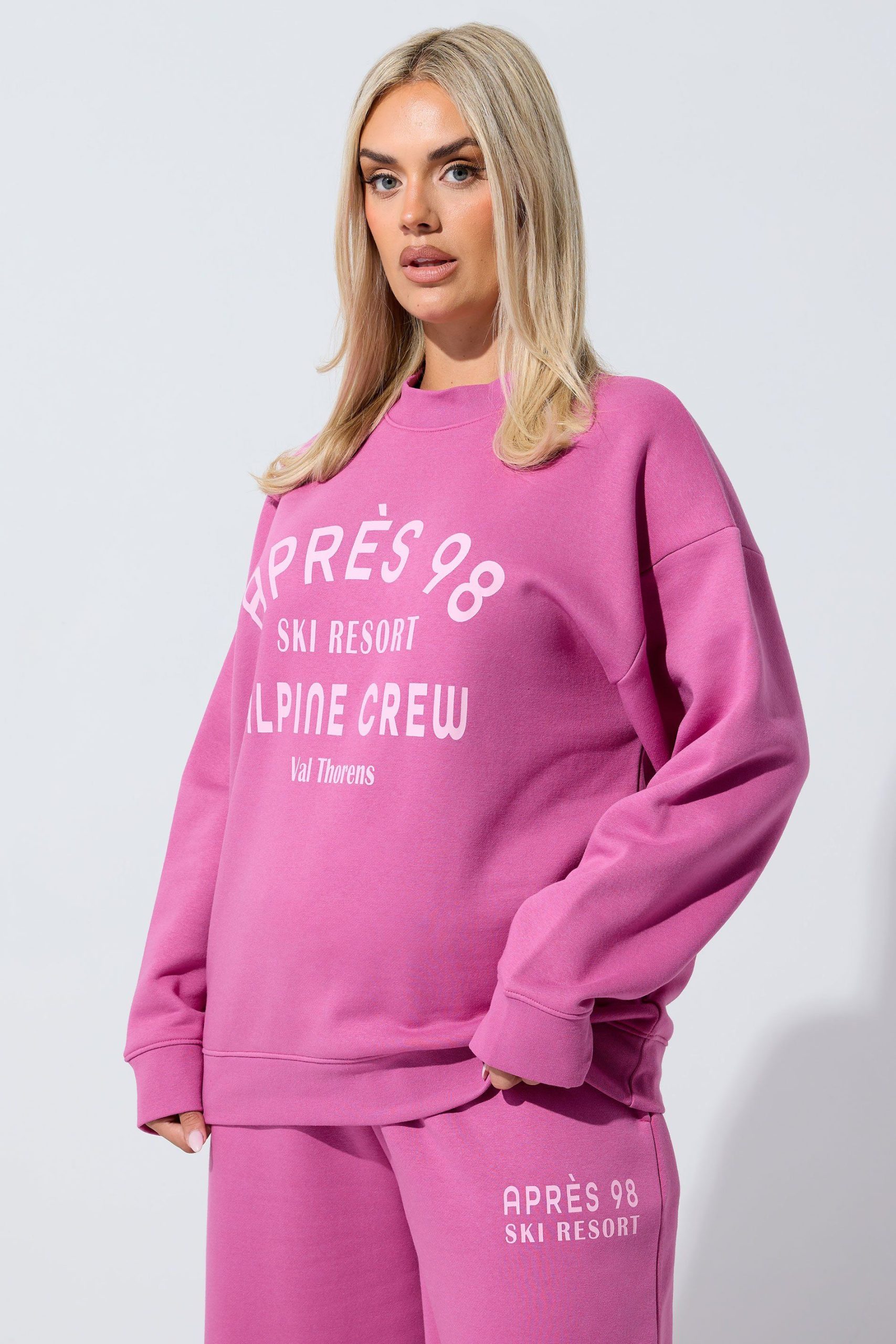 'Apres 98' Slogan Sweatshirt