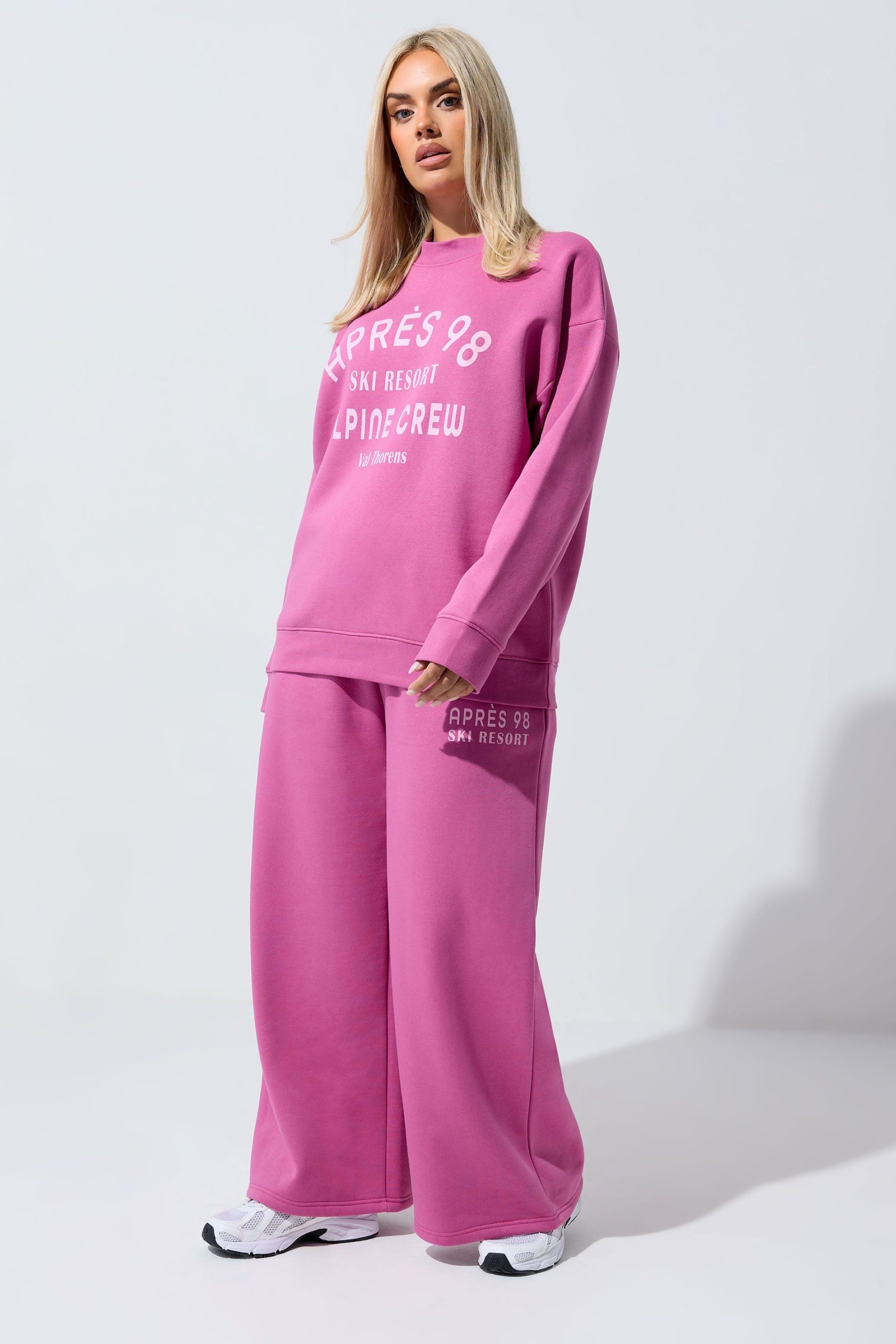 'Apres 98' Wide Leg Joggers