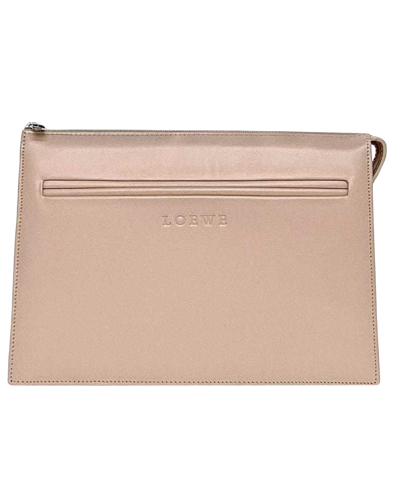 Preloved Puzzle Clutch Bag Wo - Pink Clutches