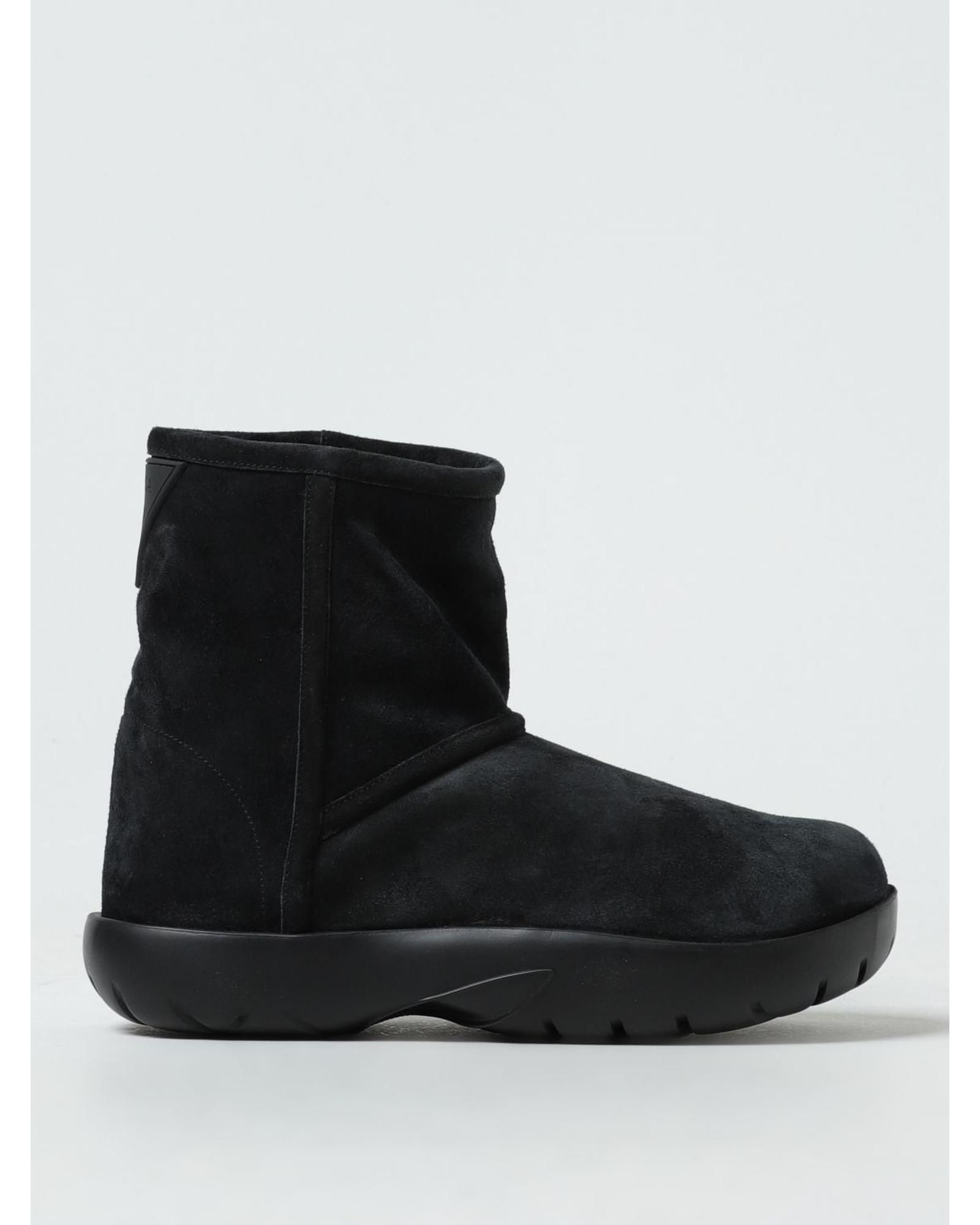 Pull On Boots Suede Stretch- Black Ankle Boots