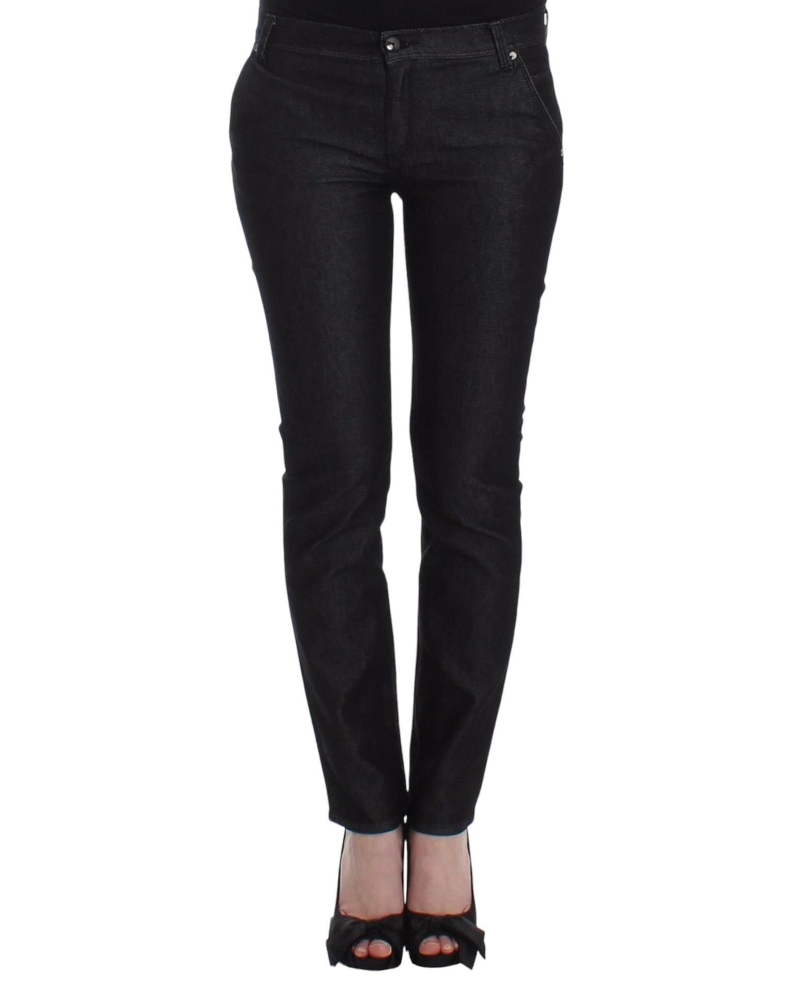 Straight Leg Jeans- Black Jeans